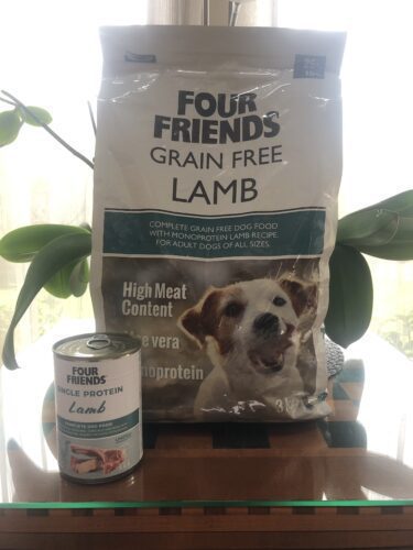 Four Friends Lamb Grain Free монопротеиновый беззерновой сухой корм для аллергичных собак с бараниной, 3 кг photo review