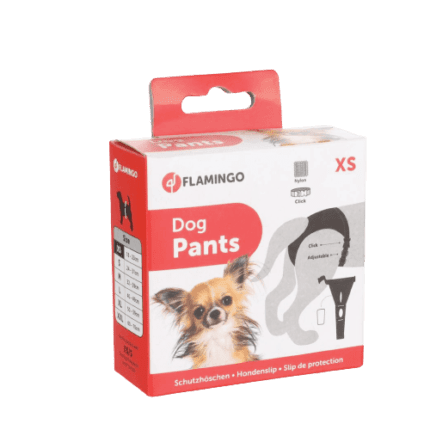 Flamingo  biksītes kucēm “SASHA” XS melns ar 4 ieliktņiem 18-23cm