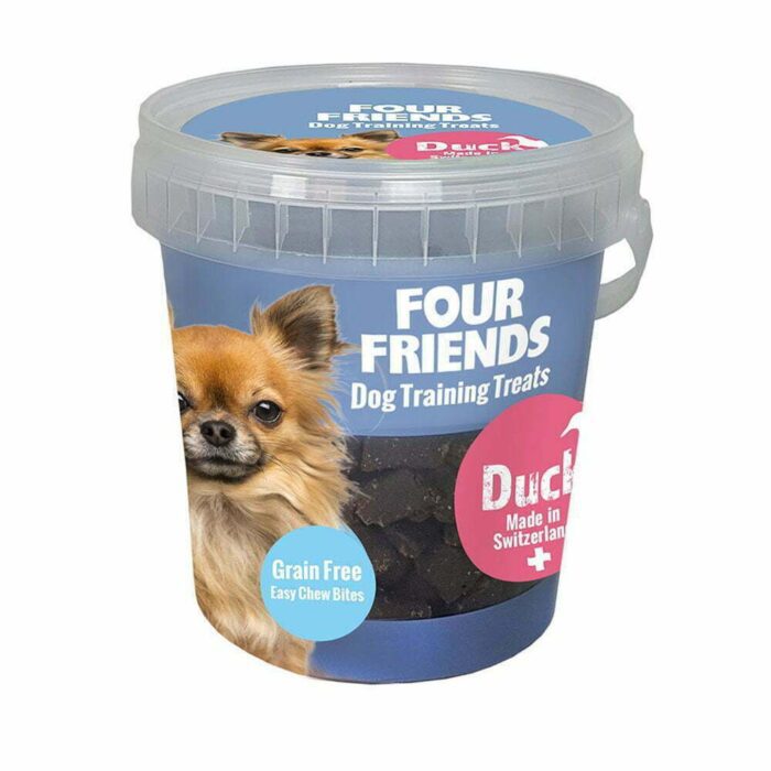 Four Friends Training Treats Duck dresūras gardums suņiem - Pīles gaļa un aknas, 400 g - Image 1