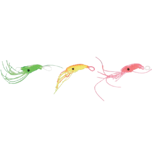 Flamingo plastmasas garnele kaķiem, asorti