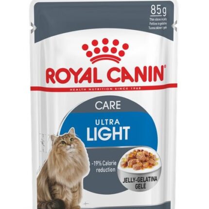 Royal Canin FHN ULTRA LIGHT IN JELLY kaķu konservi želējā, 85 g
