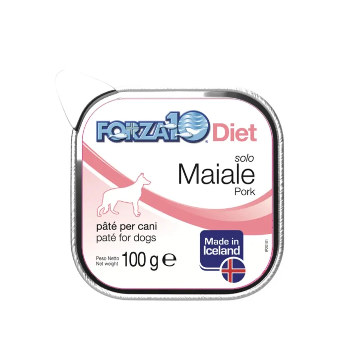 Forza10 Solo Diet konservi suņiem ar cūkgaļu, 100g - Image 1