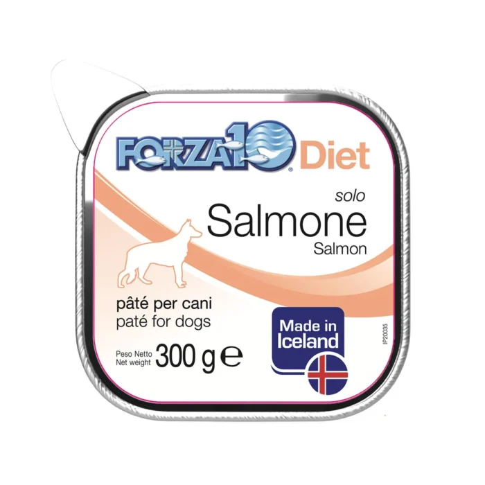 Forza10 Solo Diet konservi suņiem ar lasi, 300g - Image 1