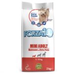 Forza10 Mini Adult sausā barība pieaugušiem mazo šķirņu suņiem ar briedi un kartupeļiem, 2kg