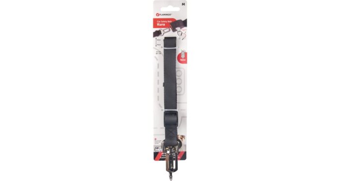 CAR SEAT BELT CONNECTOR KURA BLACK 45-70/20MM — изображение 2