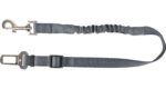 Flamingo Auto drošības josta adapteris RUKA SHOCK ABSORBER GREY 52-65cm/20mm