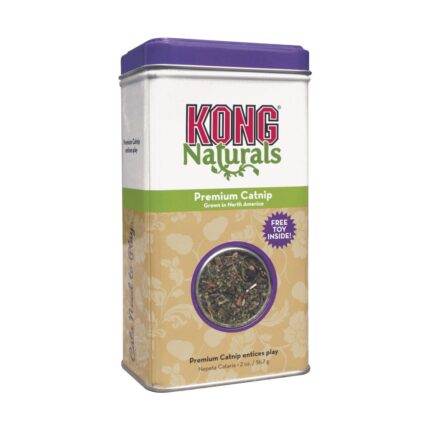 KONG Cat Naturals premium catnip 56,7g - kaltēta kaķu mētra iepildīšanai rotaļlietās kaķiem