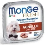 Monge Fresh pate with Lamb 100 gr - konservi suņiem