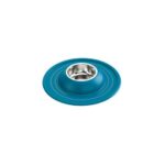 Georplast Metāla bļoda ar gumijas paliktni Volcano INOX d39x6h, daž.krāsas — изображение 2