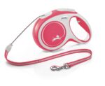 flexi New Comfort M 8 m red (cord) - тросовый поводок для собак