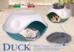 Georplast Plastmasas guļvieta Duck Plain ar spilvenu cm.57x48x32 - Image 6