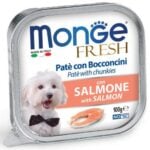 Monge Fresh pate with Salmon 100 gr - konservi suņiem