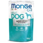 Monge Grill Multipacks Beef, Cod, Chicken and Turkey 12x100 g - konservi suņiem - Image 3
