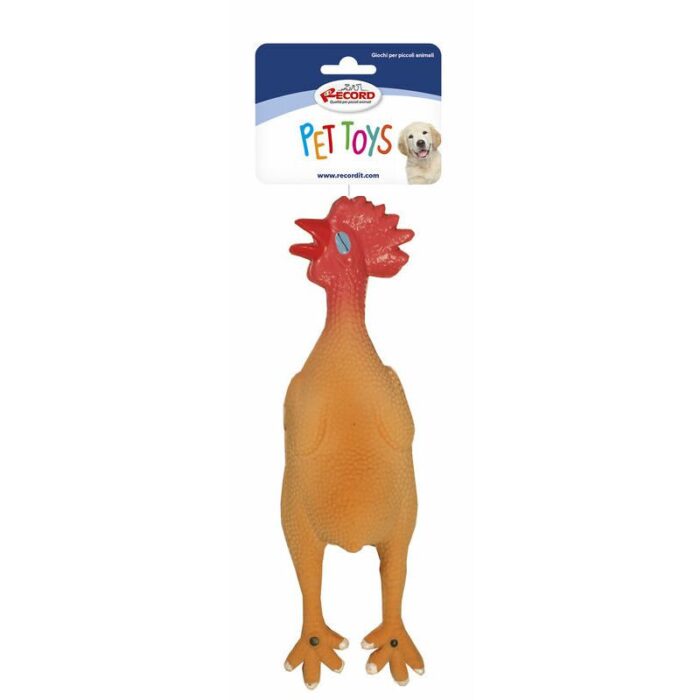 Record Lateksa rotaļlieta suņiem CHICKEN S 25cm - Image 1