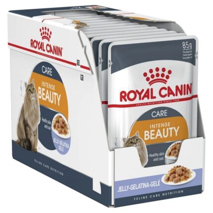 Royal Canin FHN INTENSE BEAUTY IN JELLY консервы для кошек в желе, 85 g x12