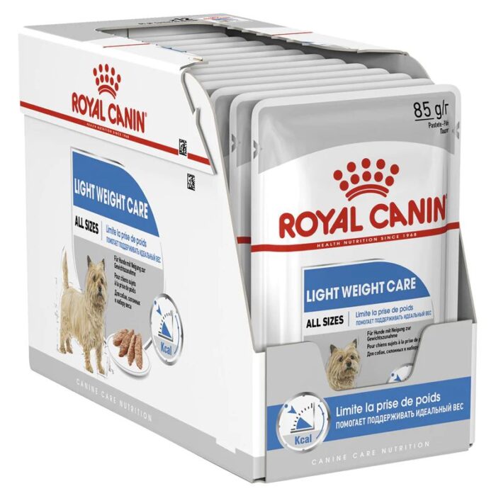 Royal Canin CCN Light Weight Loaf консервы для собак паштет, 85 g x 12 — изображение 1
