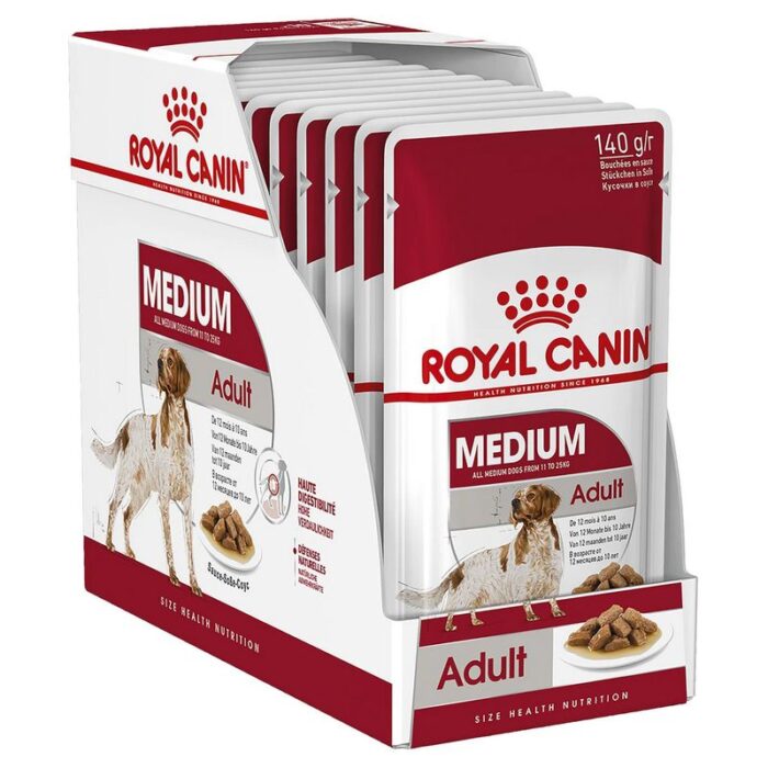 Royal Canin SHN MEDIUM ADULT WET консервы для собак, 140 g x 10 — изображение 1