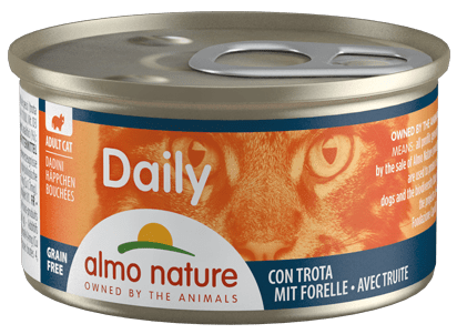 Almo Nature DAILY кусочки в соусе с форелью, 85г
