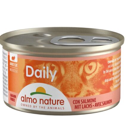 Almo Nature Daily gaisīga pastēte ar lasi, 85g