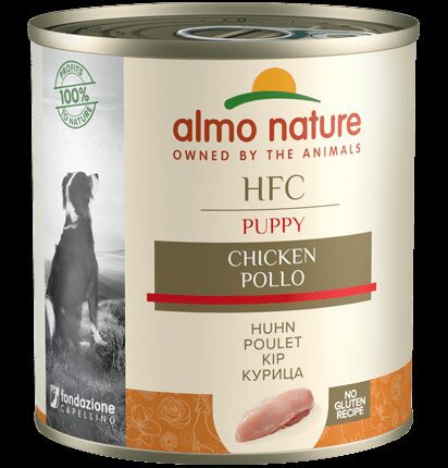 Almo Nature HFC Puppy Vistas gaļa, kucēniem, 280g