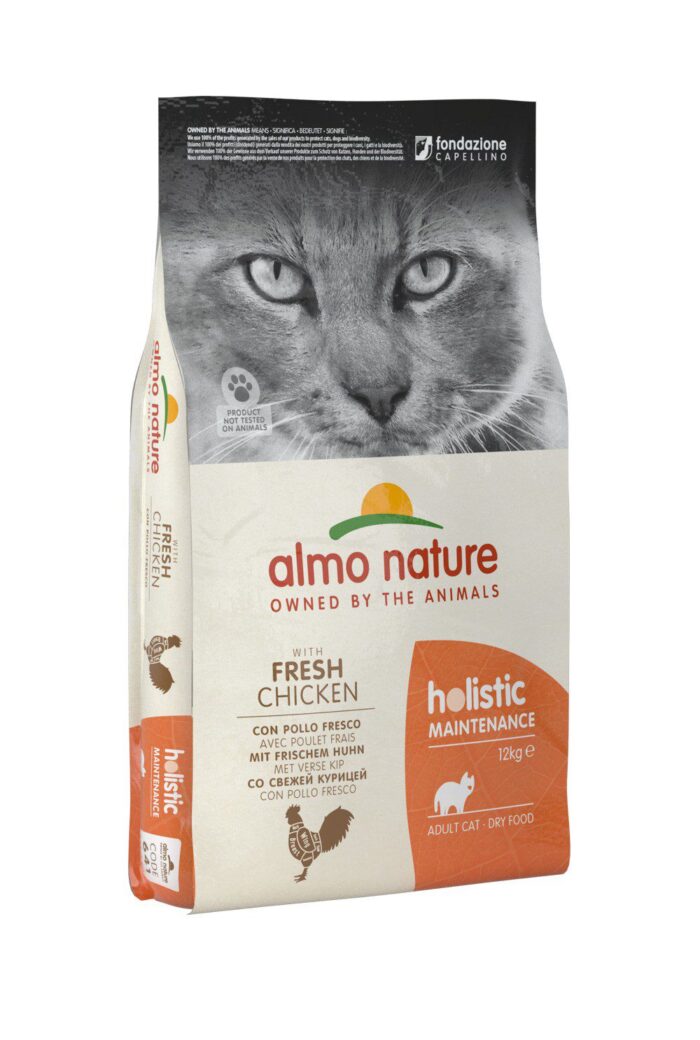Almo Nature HOLISTIC MAINTENANCE Сухой корм с курицей для взрослых кошек — изображение 1