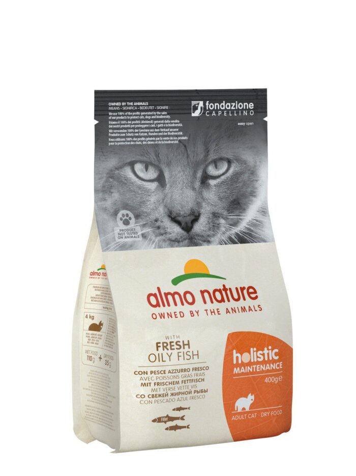 Almo Nature HOLISTIC WITH FRESH MEAT с анчоусами, 400г — изображение 1