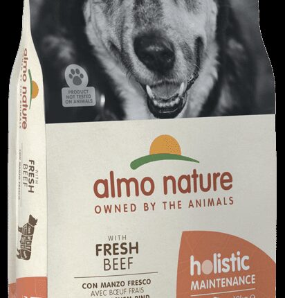 Almo Nature HOLISTIC MAINTENANCE Сухой корм с говядиной для собак размера L