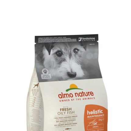 Almo Nature HOLISTIC MAINTENANCE Сухой корм с анчоусами для собак размера XS/S