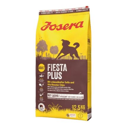 Josera FiestaPlus сухой корм с лососем для привередливых собак, 12.5 кг