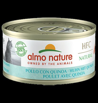 Almo Nature HFC NATURAL куриное мясо с киноа, 70г