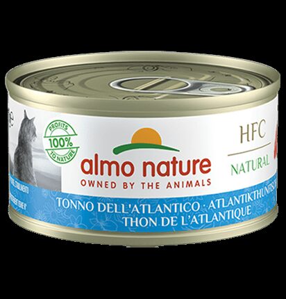 Almo Nature HFC Natural Atlantijas okeāna tuncis, 70g