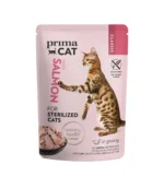 PrimaCat Classic Salmon  klasiskā lasis mērcē sterilizētiem kaķiem 85g