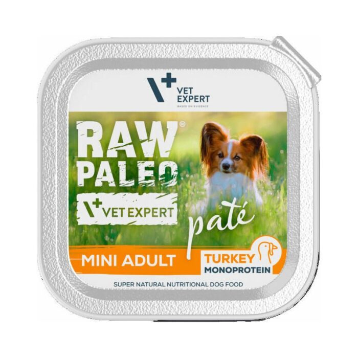 Raw Paleo Dog Mini Adult Turkey 150 g - Image 1