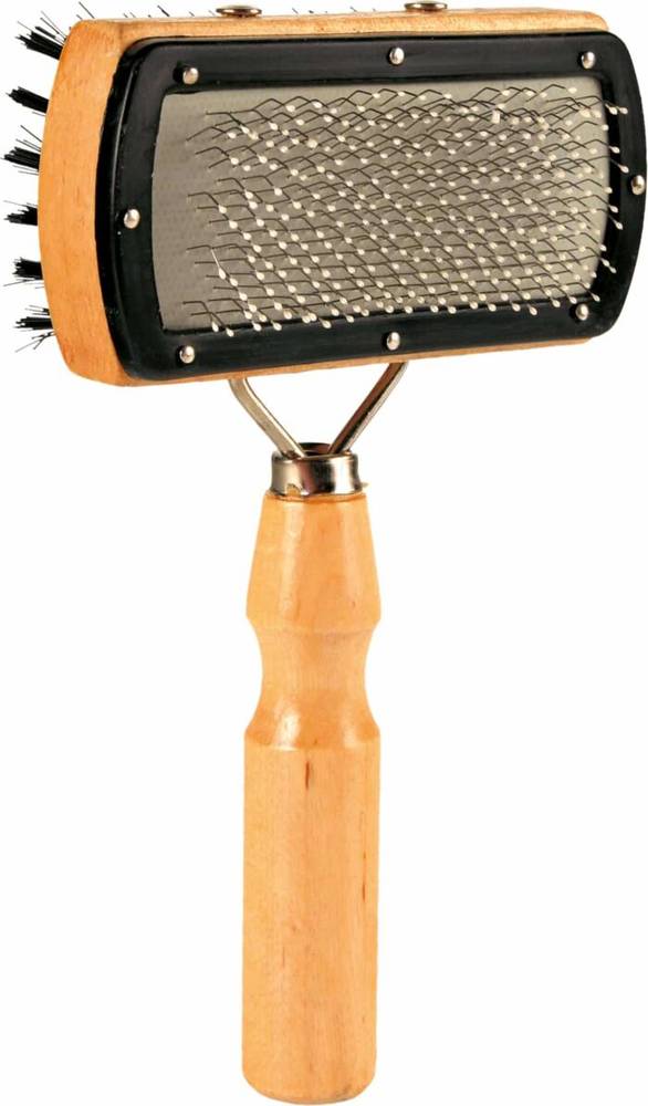 Trixie Ķemme dzīvniekiem Soft Brush, double sided 10*18cm. - Image 3