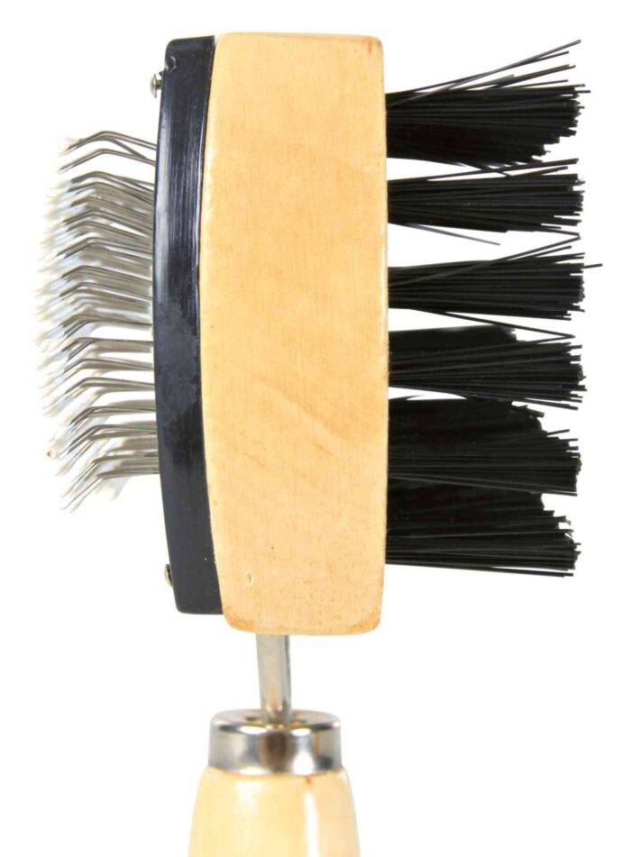 Trixie Ķemme dzīvniekiem Soft Brush, double sided 10*18cm. - Image 2