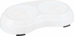 Trixie Bļoda dzīvniekiem, plastmasa Double Bowl, 0.2l/10cm - Image 2