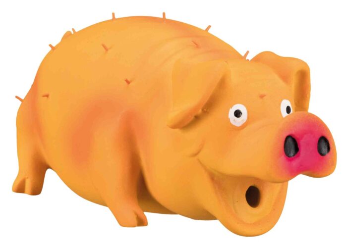 Trixie Rotaļlieta suņiem Bristle Pig, Latex, 21cm - Image 1