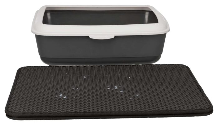 Trixie Kaķu tualetes paklājs Cat Litter tray sieve mat, EVA, 40*55 cm, black - Image 13