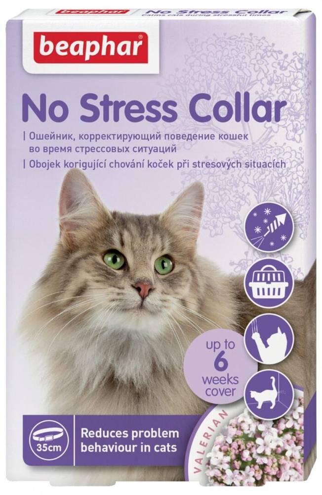 Beaphar Nomierinošs l­īdzeklis kaķiem No stress Cat Collar 35cm — изображение 2