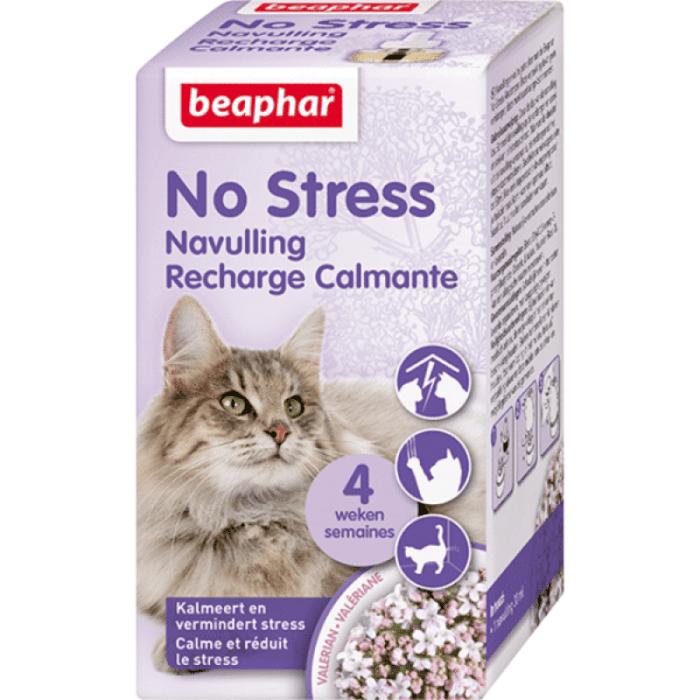 Beaphar Nomierinošs līdzeklis kaķiem NO STRESS REFILL CAT 30ML NL/F. — изображение 1