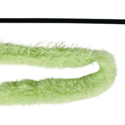 Trixie Rotaļlieta kaķiem Playing Rod with plush strip, 48cm