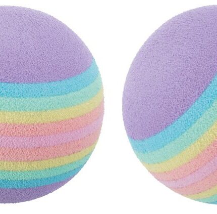 Trixie Rotaļlieta kaķiem Set of Rainbow Balls 4gab, 3.5cm