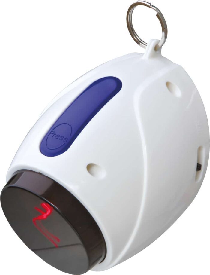 Trixie Rotaļlieta kaķiem Moving Light Laser pointer, 11 cm, white/blue — изображение 1