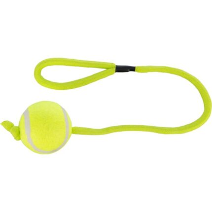Trixie Rotaļlieta suņiem Tennis ball on a rope, ø 6/50cm