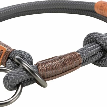 Trixie Apkakle suņiem BE NORDIC choke, S 35 cm/ø 6 mm, dark grey/brown