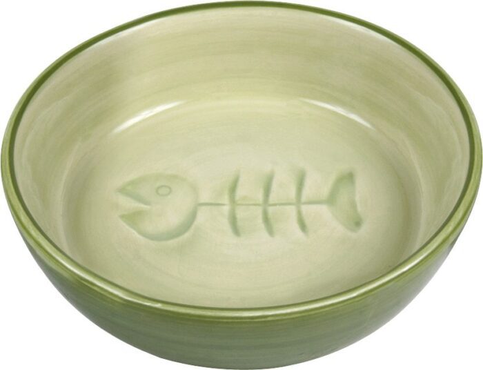 Trixie Bļoda dzīvniekiem, keramika Ceramic bowl, 0.2 l/ø 13 cm/1gab - Image 1