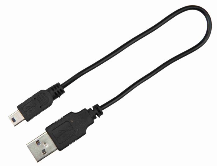 Trixie Atstarojoša kaklasiksna suņiem Flash light ring USB, M–L 45 cm/ø 7 mm, green - Image 2