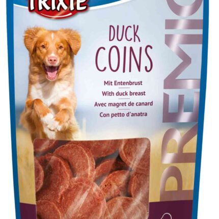 Trixie Gardums suņiem Premio Duck Coins, 80 g.