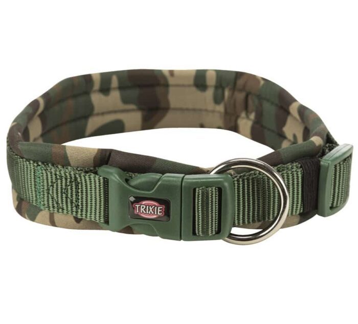 Trixie Kakla siksna Premium collar, extra wide neoprene padding, L–XL 56–62 cm/25 mm, camouflage — изображение 1