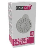 Plaček Filtru komplekts Cat Epic Pet Carbon filters for Aqua Ball water dispenser 6gab.